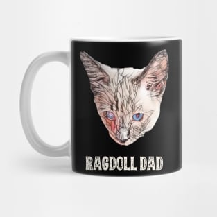 Ragdoll Dad Father's Day Gift Mug